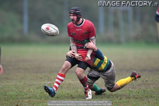 2018-11-11 Chicken Rugby Rozzano-Caimani Rugby Lainate 125